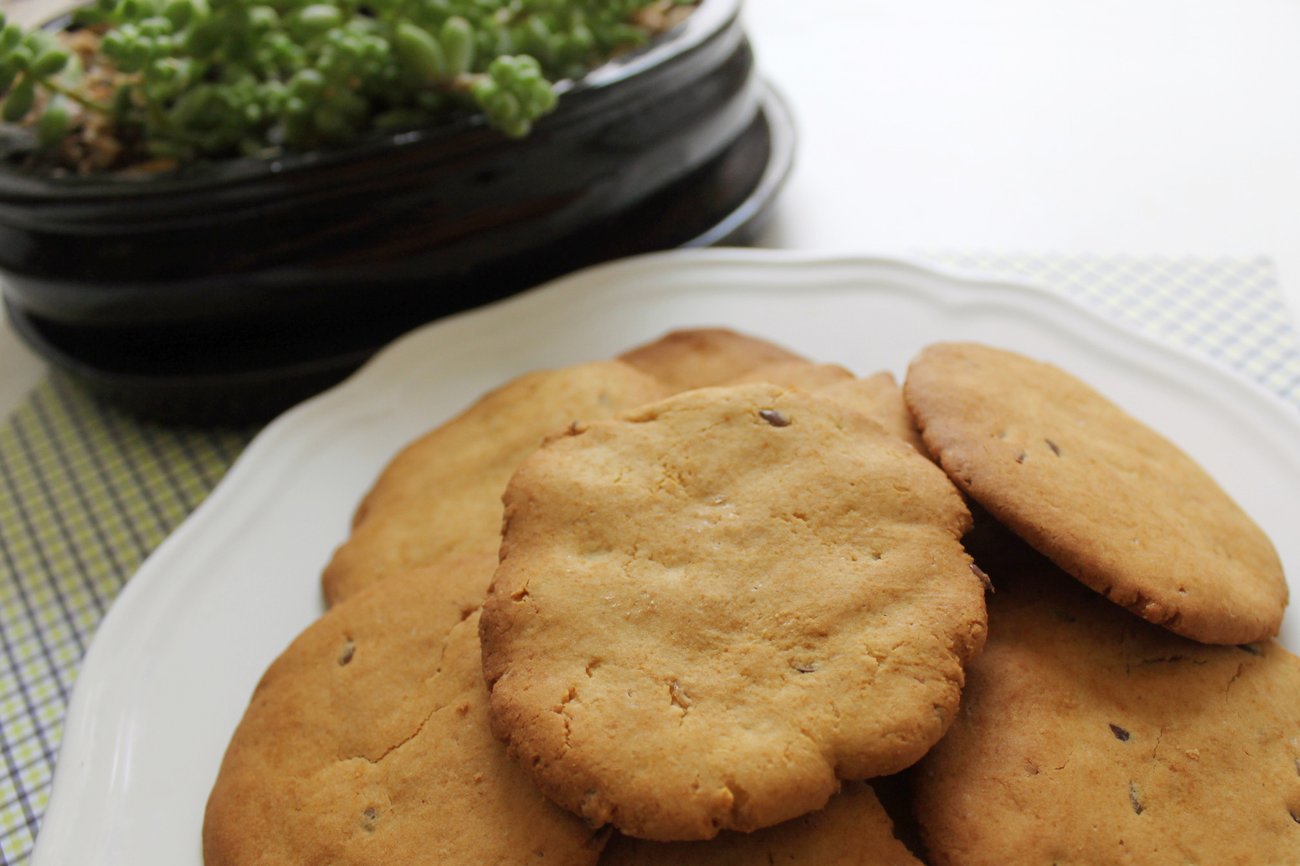 Biscoitos de Manteiga de Amendoim (sem glúten)