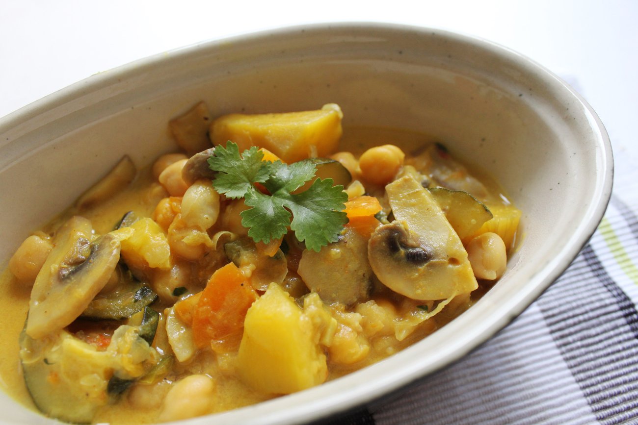Caril de Legumes
