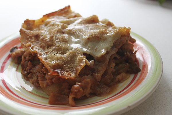 Lasanha de Soja