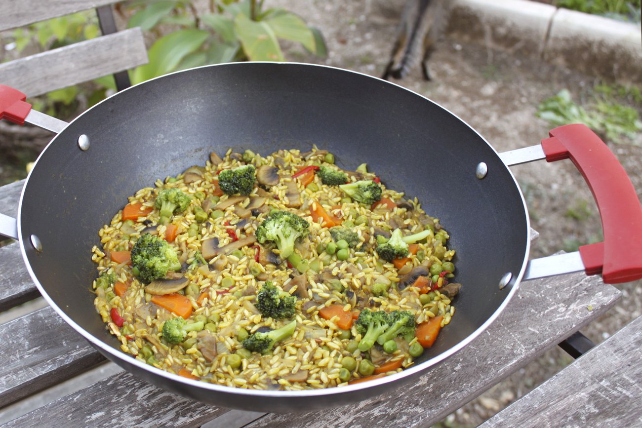 Paella de Vegetais