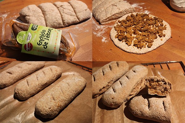 Pão com Chouriço Vegetal